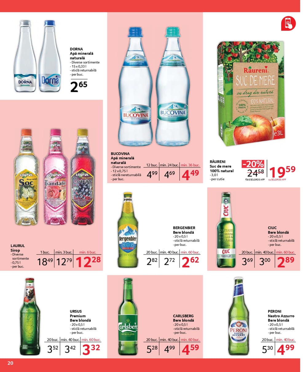 catalog Selgros gastro food